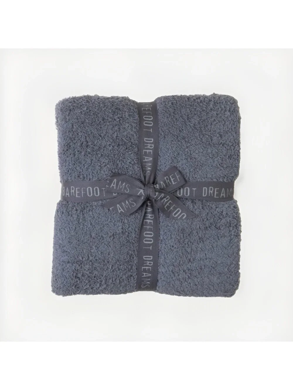 NEW Barefoot Dreams CozyChic Throw in Graphite 54” x 72” NWT MSRP $158